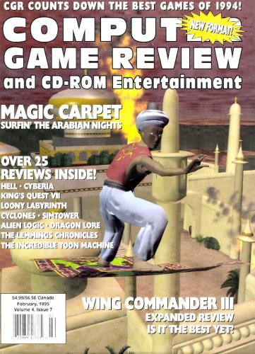 More information about "Computer Game Review Issue 43 (February 1995)"