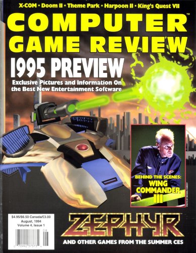 More information about "Computer Game Review Issue 37 (August 1994)"