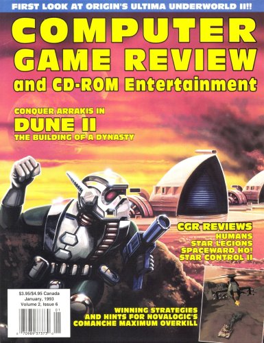 More information about "Computer Game Review Issue 018 (January 1993)"