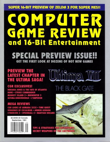 More information about "Computer Game Review Issue 02 (September 1991)"