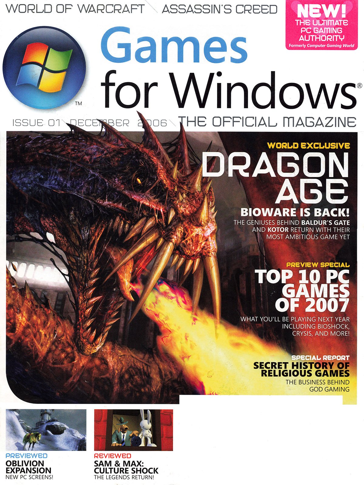 Games for Windows Issue 01 (December 2006)