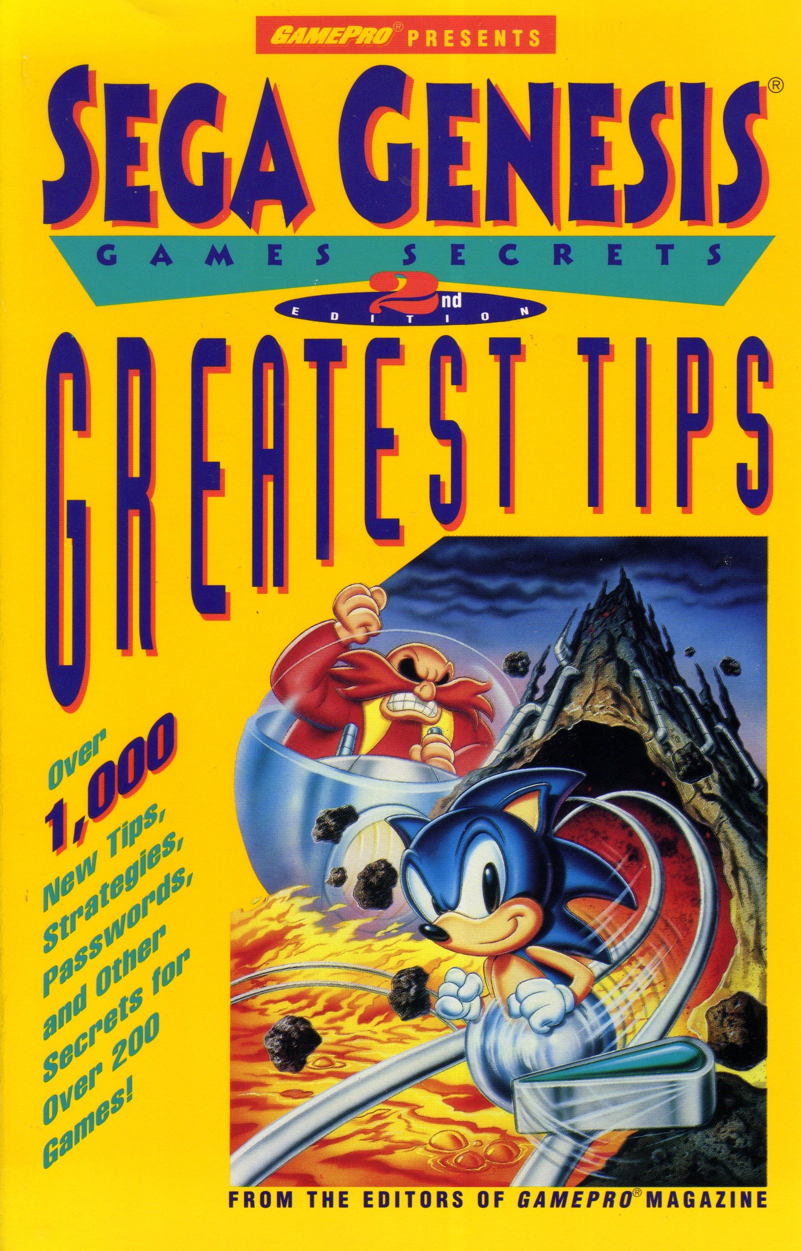 More information about "Sega Genesis Games Secrets Greatest Tips, 2nd Edition"