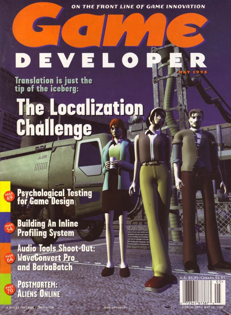 Game Developer Issue 30 (May 1998)