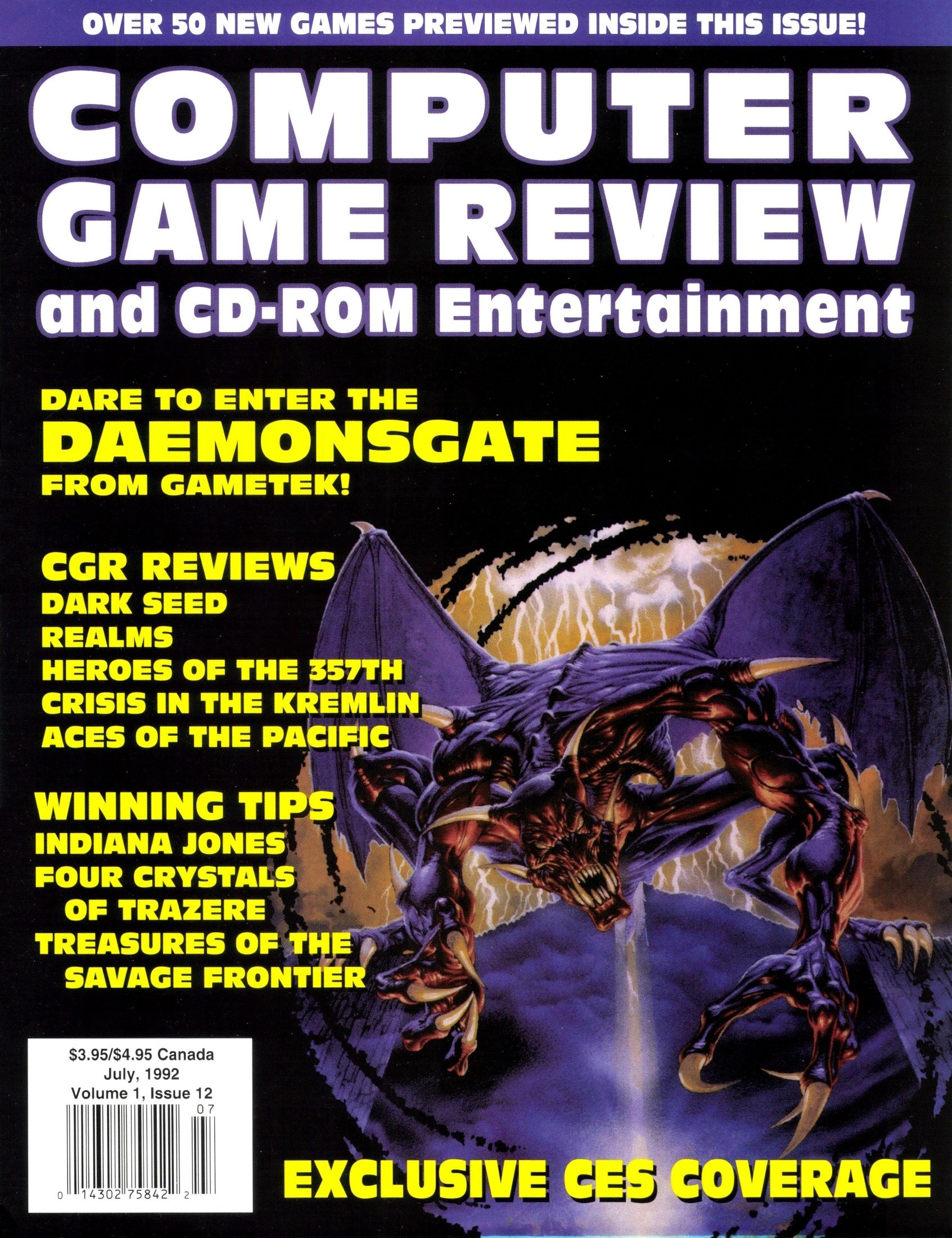 Computer Game Review Issue 012 (July 1992)