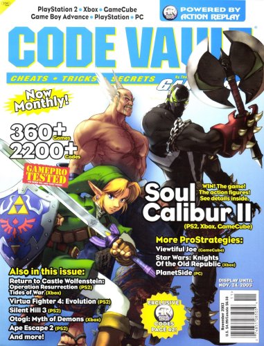 More information about "Code Vault Issue 16 (November 2003)"