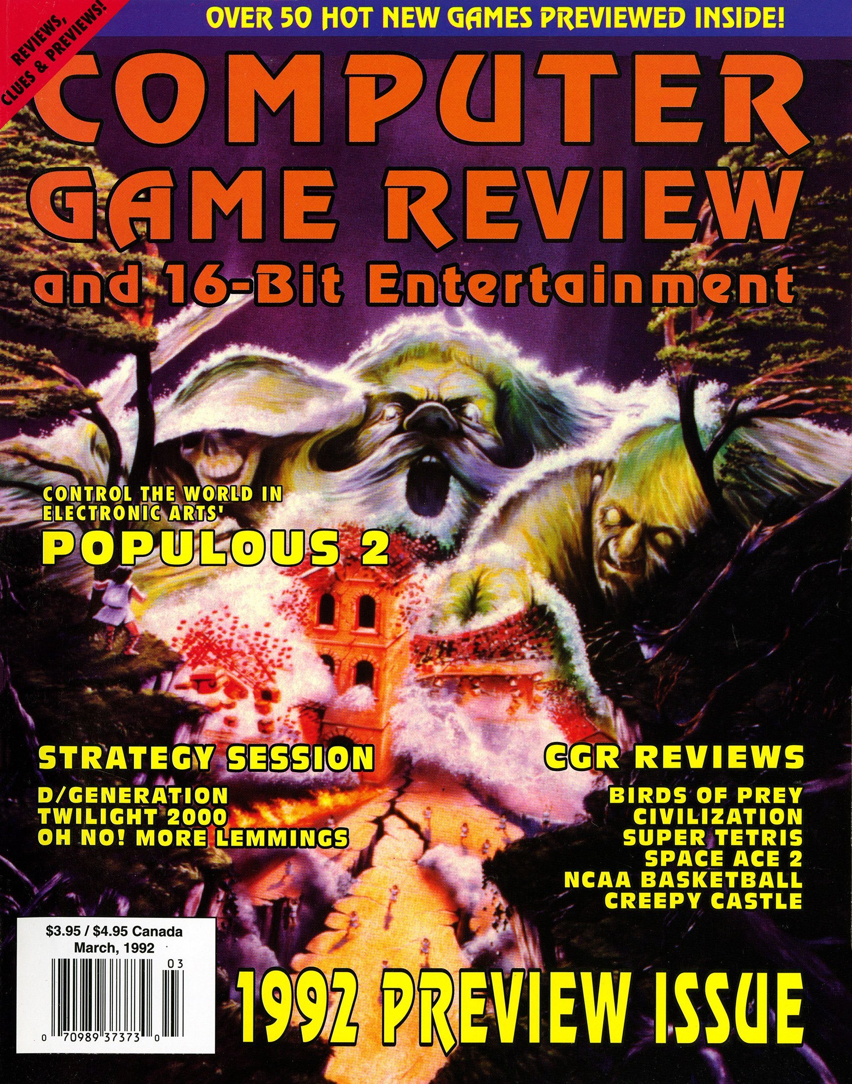Computer Game Review Issue 08 (March 1992)