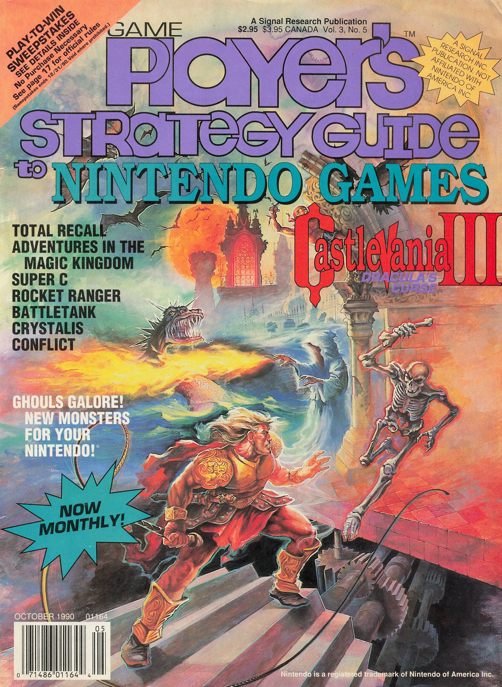 Game Player's Strategy Guide to Nintendo Games Vol. 3 No. 5 (October 1990)