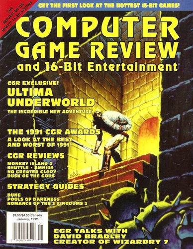 More information about "Computer Game Review Issue 06 (January 1992)"