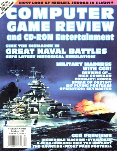 More information about "Computer Game Review Issue 015 (October 1992)"
