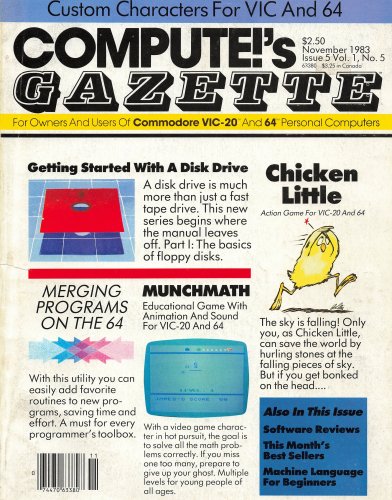 More information about "Compute!'s Gazette Issue 005 (November 1983)"