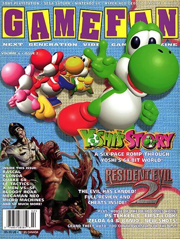 More information about "GameFan Volume 6 Issue 02 (February 1998)"