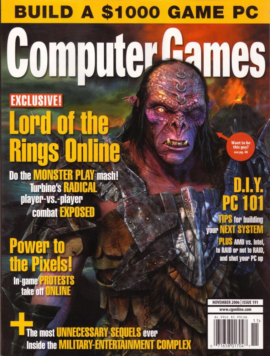 Computer Games Issue 191 (November 2006)