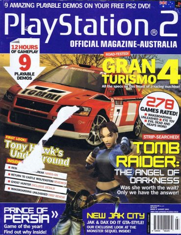 Playstation 2 Official Magazine (AUS) Issue 17 (August 2003)