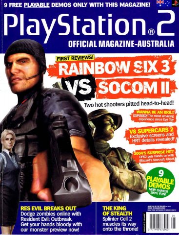 Playstation 2 Official Magazine (AUS) Issue 25 (March 2004)