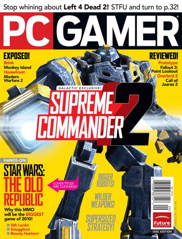 PC Gamer Issue 191 September 2009 *Disc Edition*