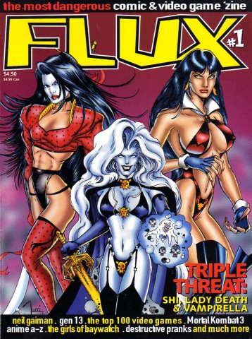 Flux Issue 04 (April 1995) *Alternate cover*