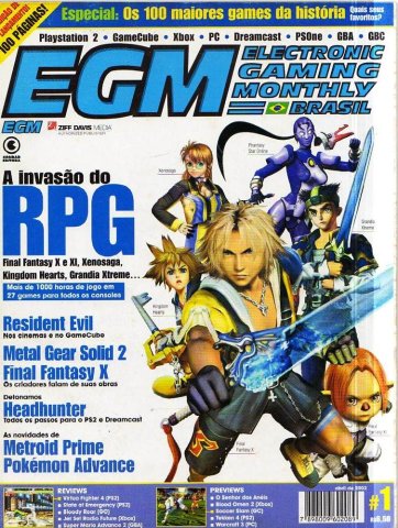EGM Brasil Issue 01 (April 2002)
