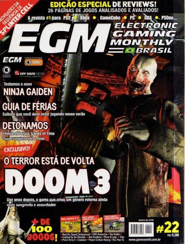 EGM Brasil Issue 22 (January 2004)