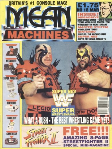 Mean Machines 18 (March 1992)