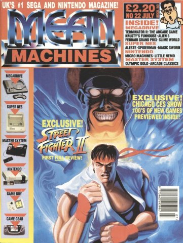 Mean Machines 22 (July 1992)