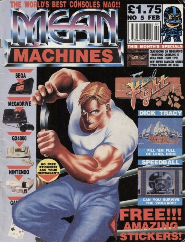 Mean Machines 05 (February 1991)