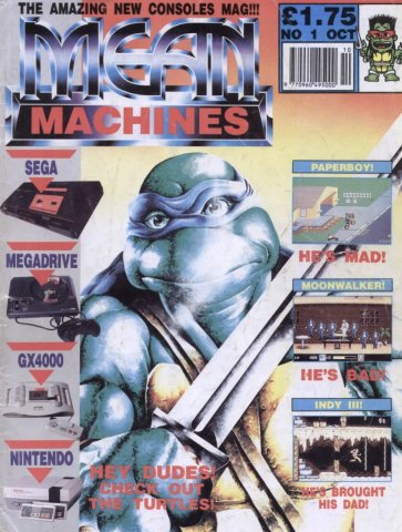 Mean Machines 01 (October 1990)