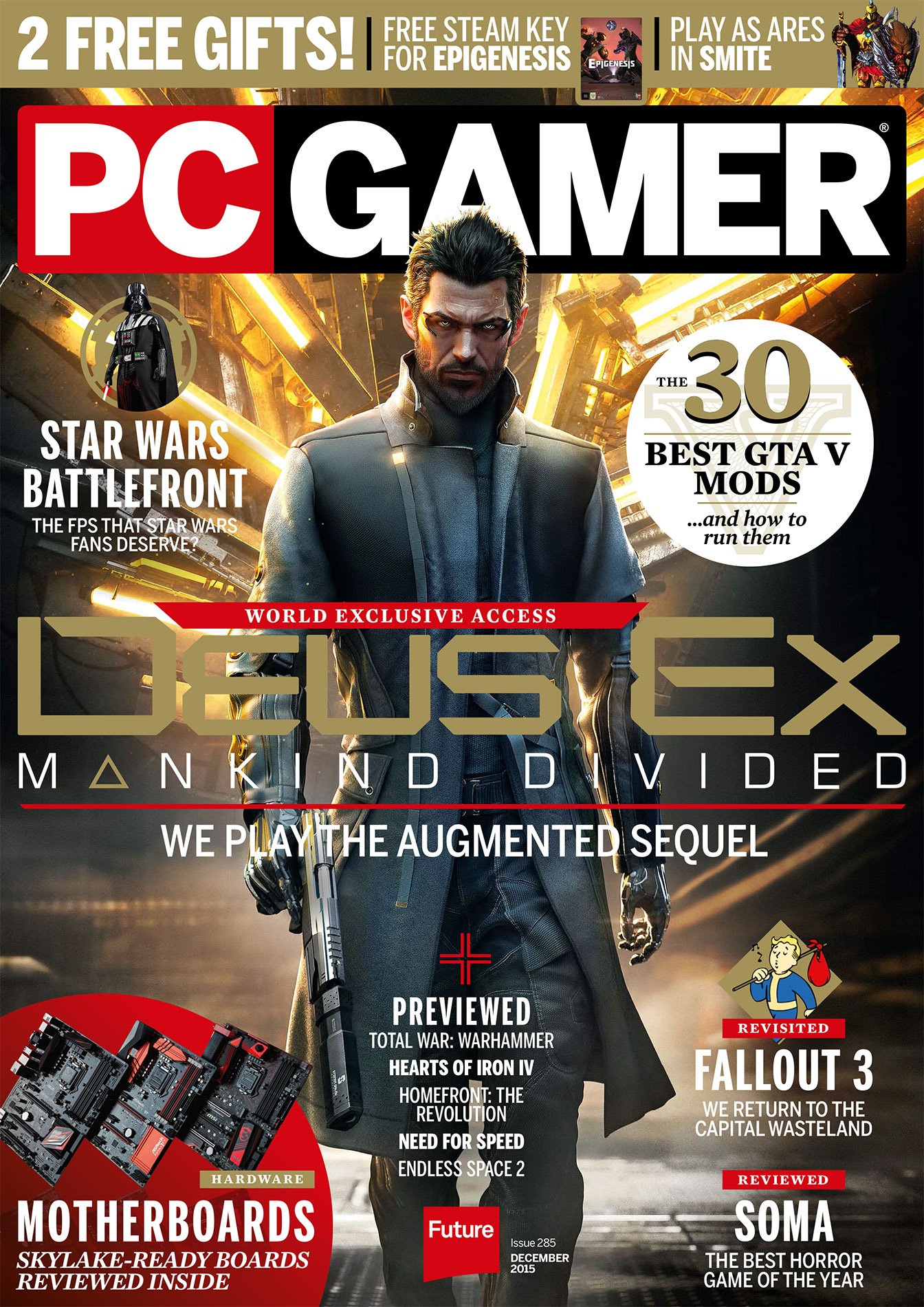 PC Gamer UK 285 December 2015