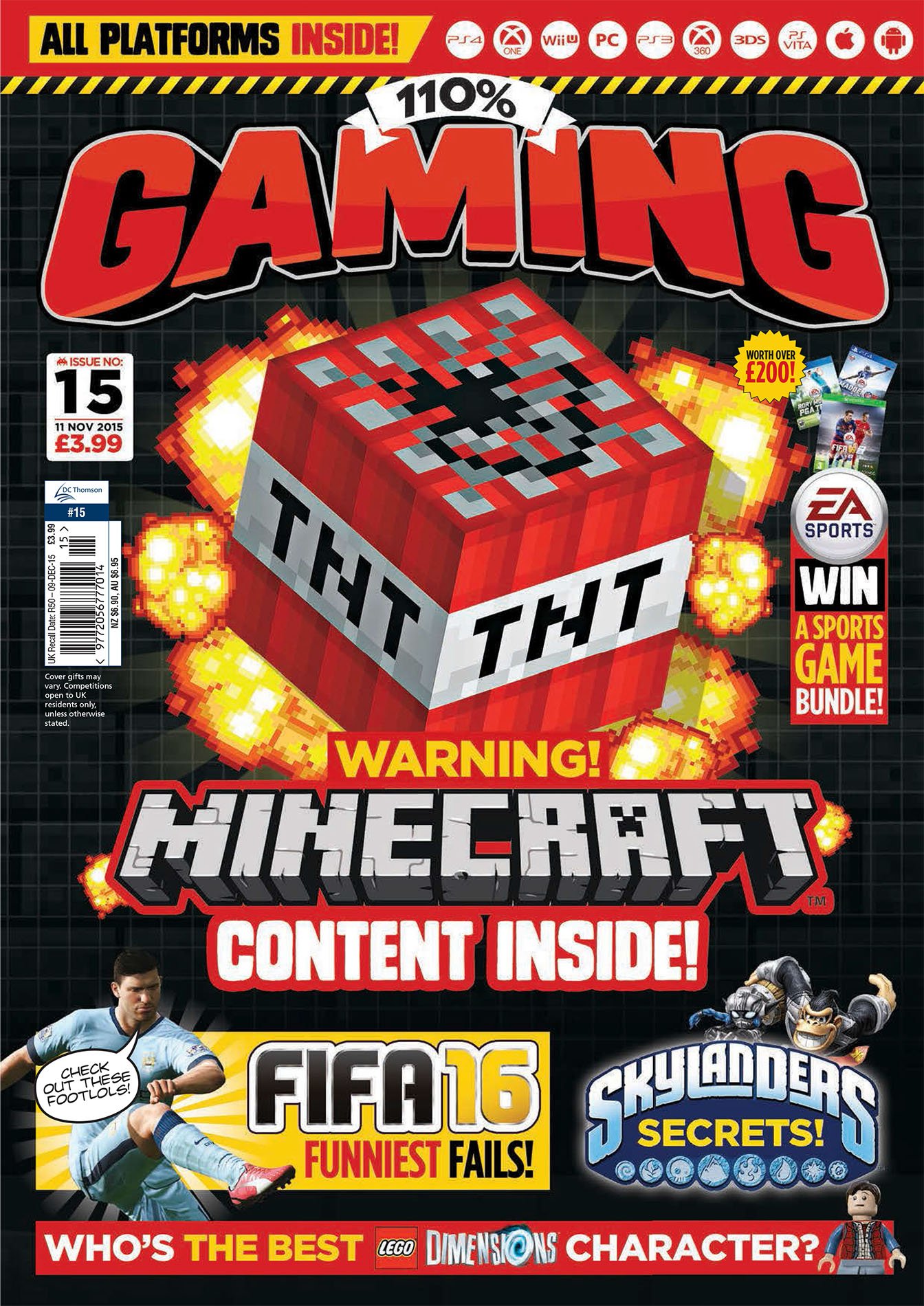 110% Gaming Issue 015 (November 11, 2015)