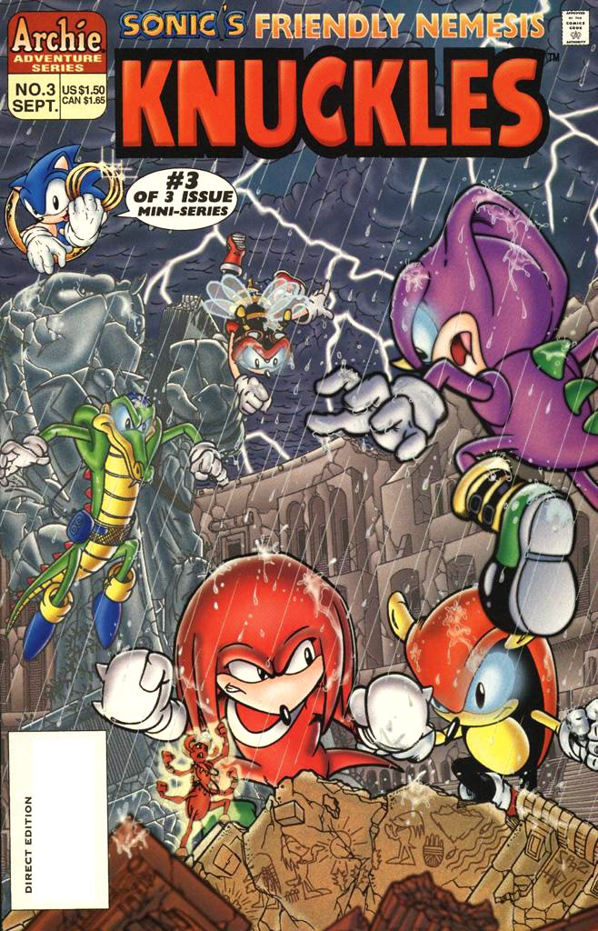 Sonic's Friendly Nemesis: Knuckles 03 (September 1996)