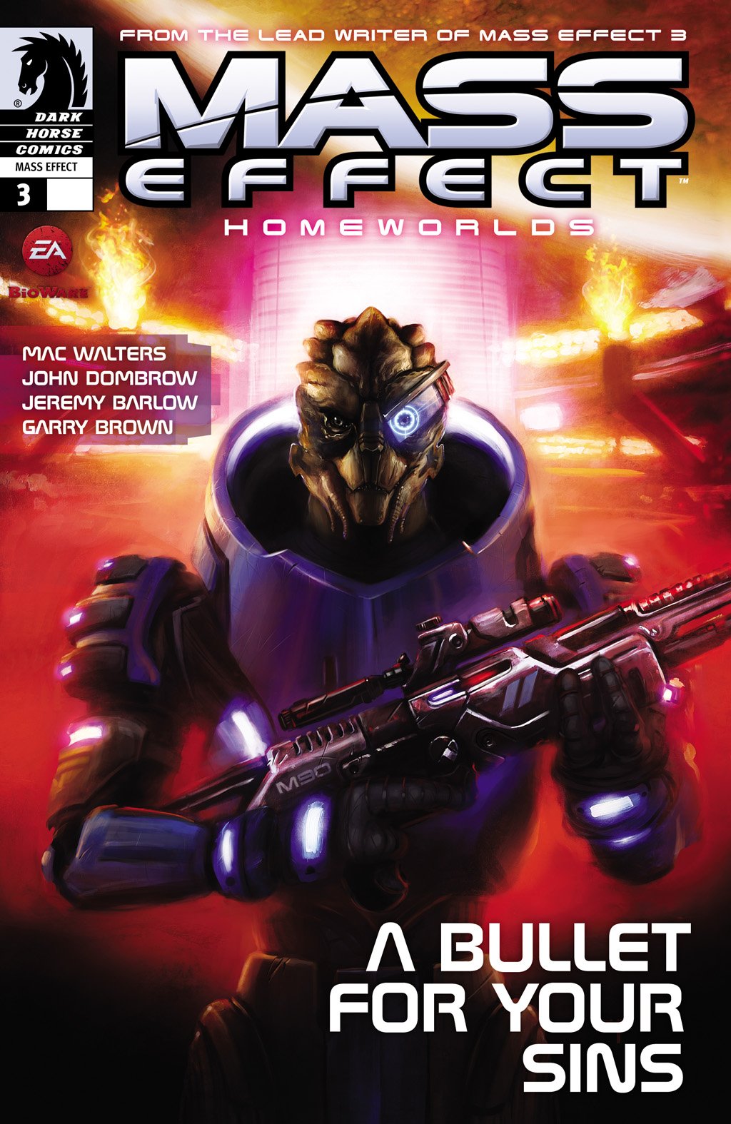 Mass Effect - Homeworlds 003 (cover a) (July 2012)