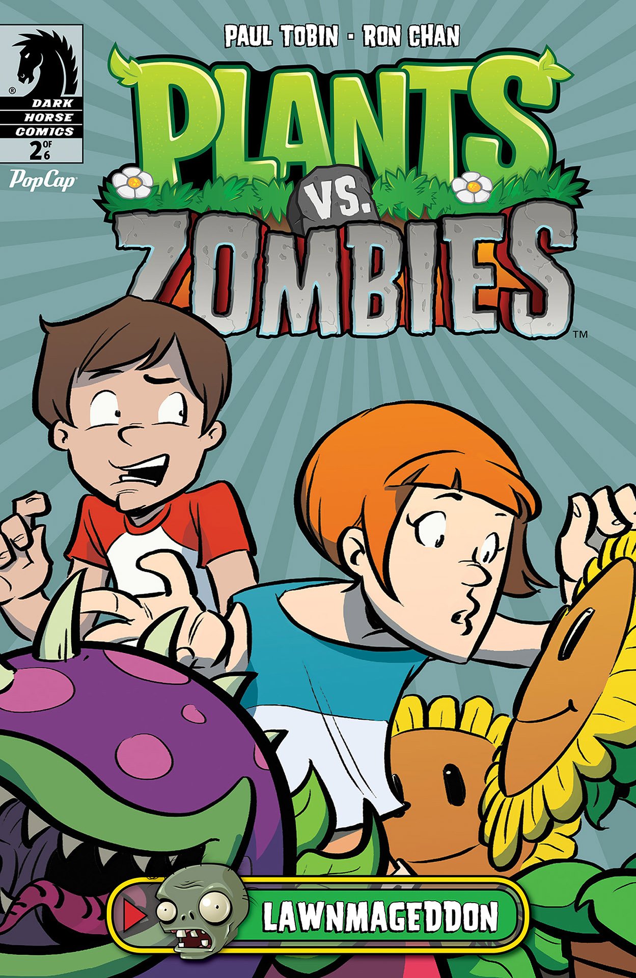 Plants vs. Zombies - Lawnmageddon 002 (July 2013)