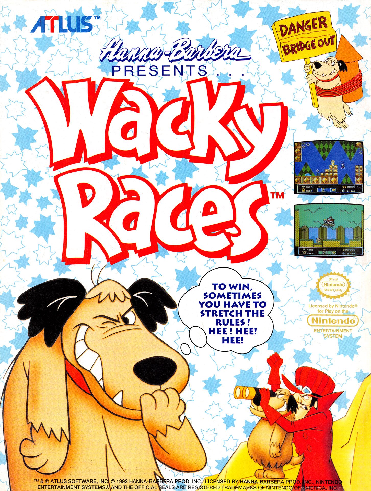 Wacky races outlet nes