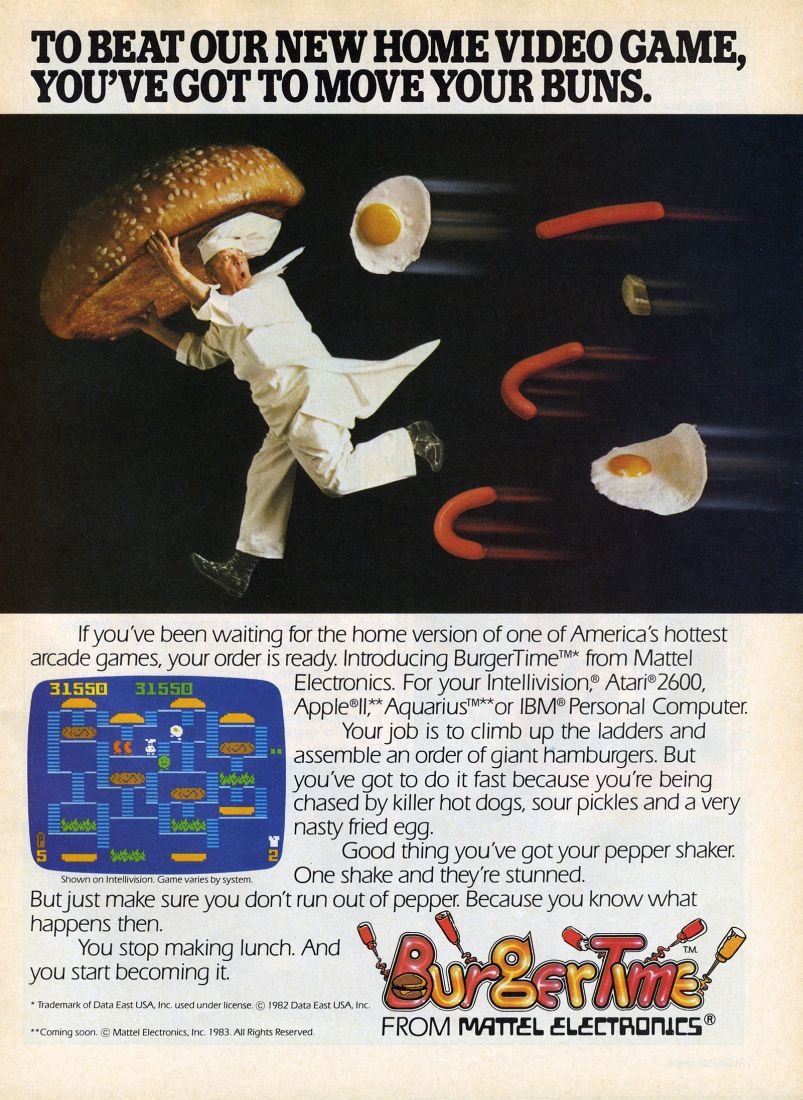 atari burger time