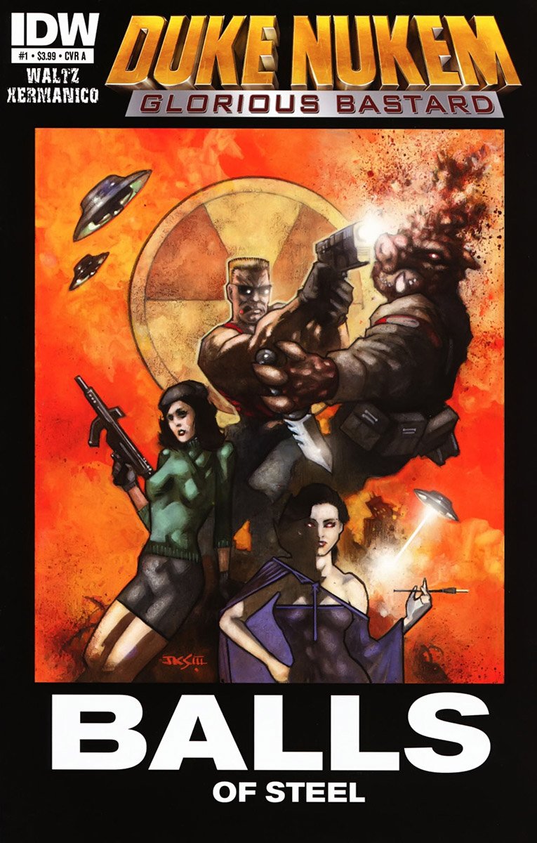 Duke Nukem: Glorious Bastard 01 (cover a) (July 2011)