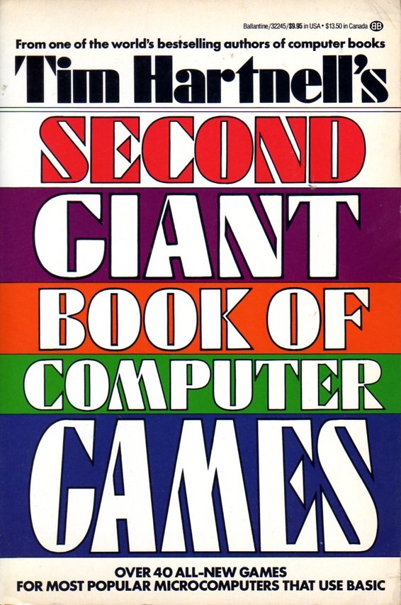 Tim Hartnell's Second Giant Book Of Computer Games