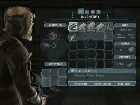 Dead Space Inventory