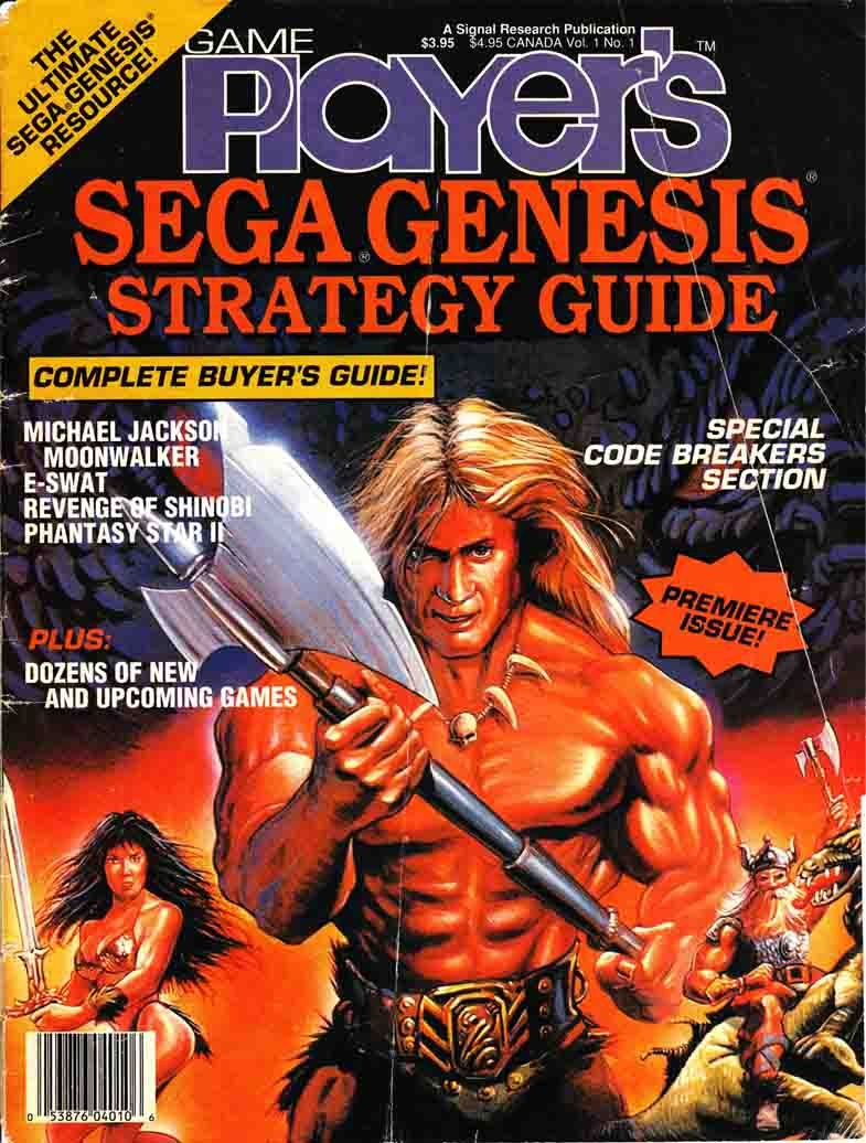 Game Player's Sega Genesis Strategy Guide Vol.1 No.1 (Fall 1990)