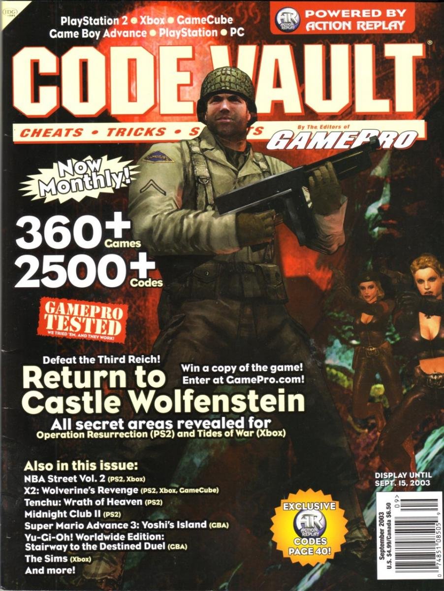 Code Vault Issue 14 September 2003