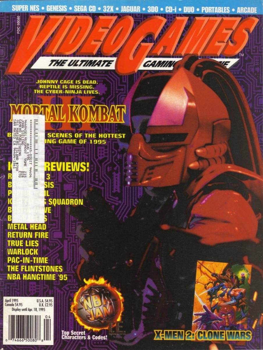 Video Games Issue 75 April 1995