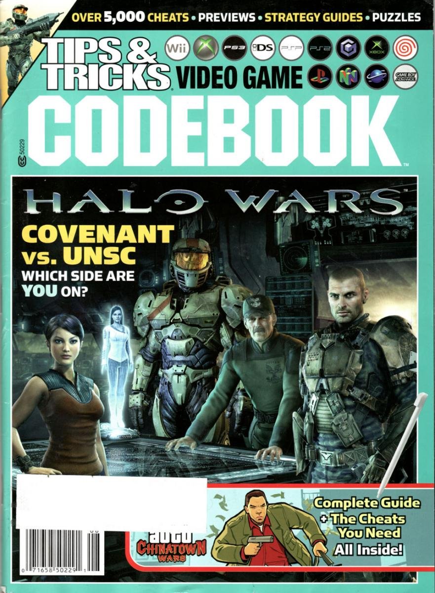Tips & Tricks Video Game Codebook July-August 2009