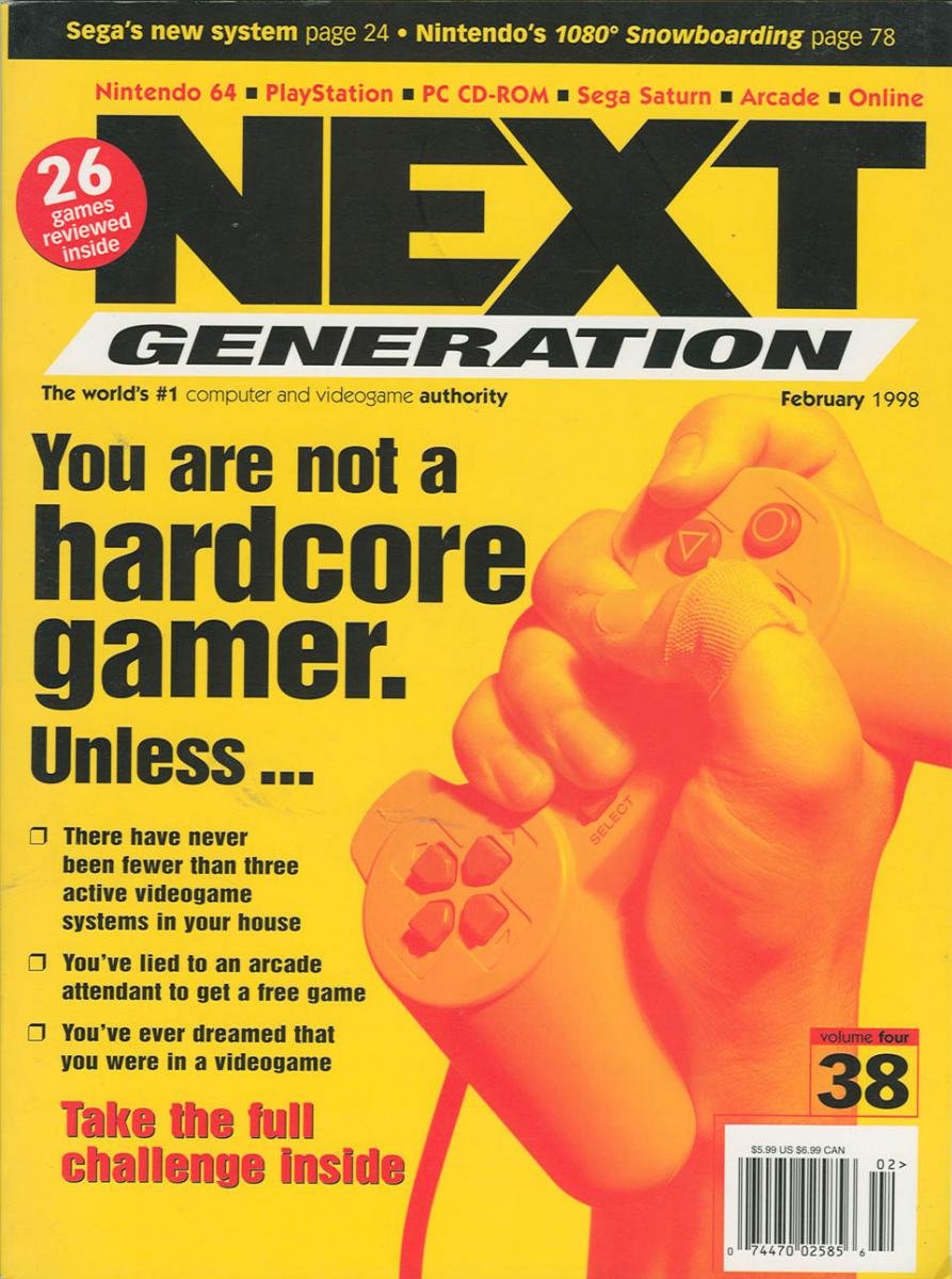 Next Generation Issue 38 February 1998