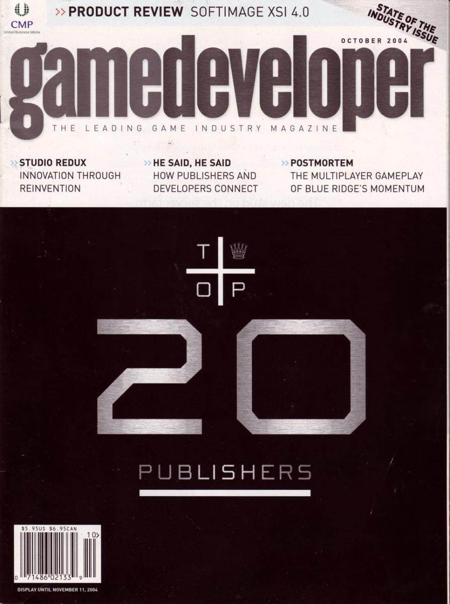 Game Developer 106 Oct 2004