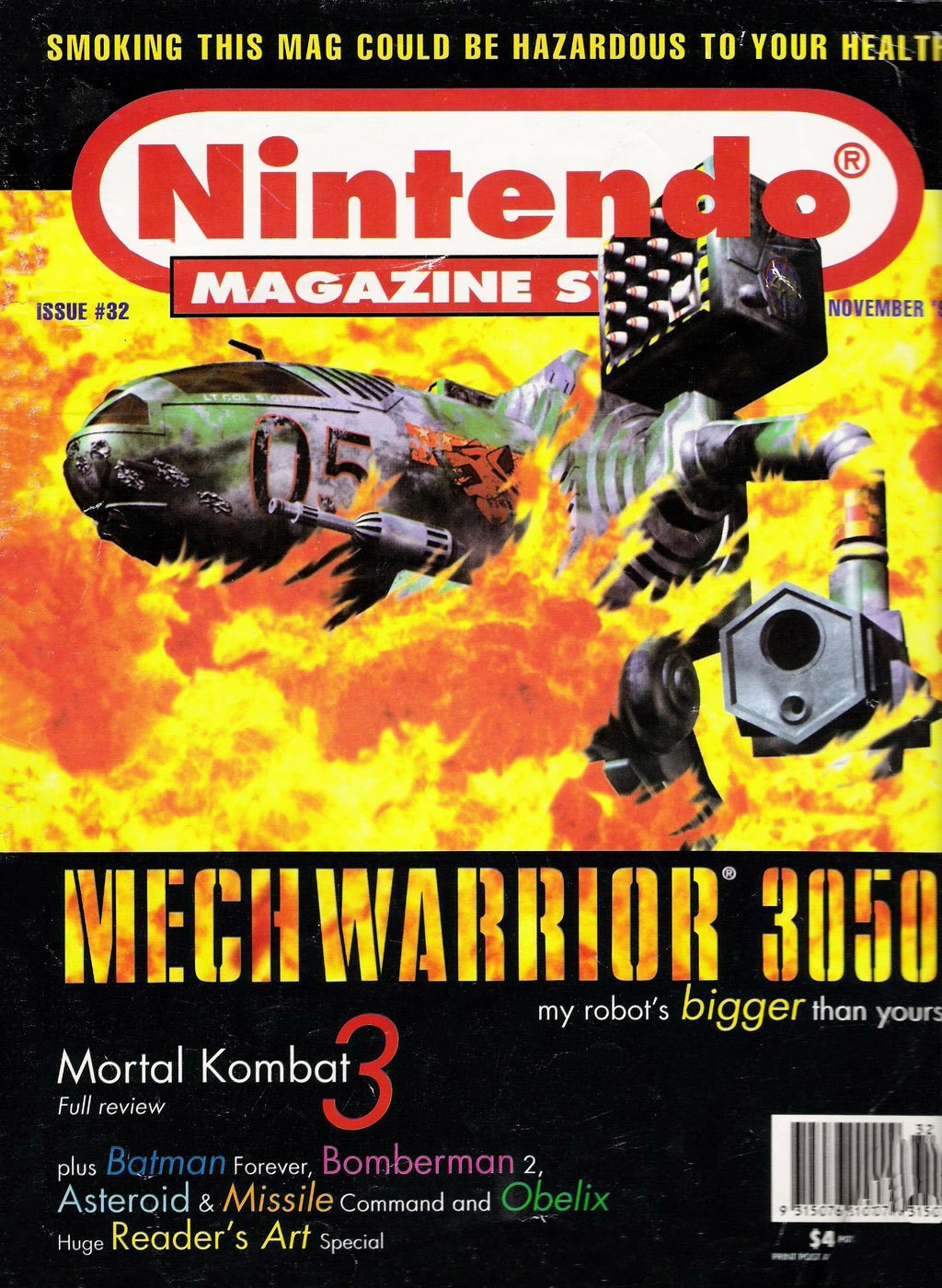 Nintendo Magazine System (AUS) 032 (November 1995)