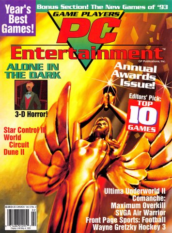 Game Players PC Entertainment Vol.6 No.2 (March/April 1993)