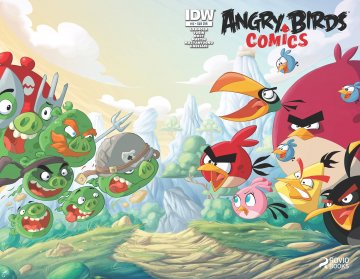 Angry Birds Comics 12 (June 2015) (subscriber cover)