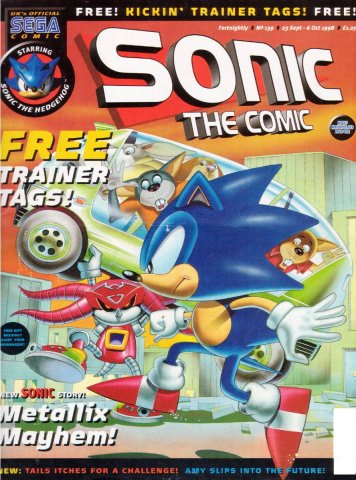 Sonic the Comic 139 (September 23, 1998)