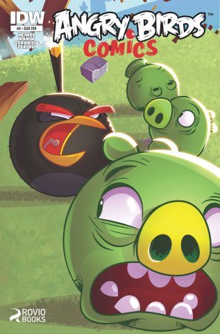 Angry Birds Comics 08 (February 2015) (subscriber cover)