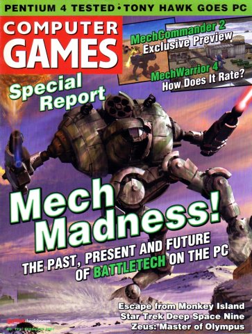 Computer Games Issue 123 (February 2001) *alternate cover*