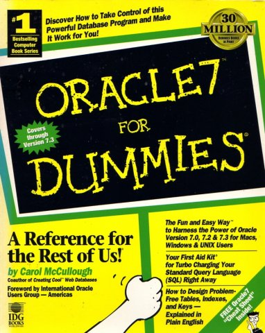 Oracle7 For Dummies
