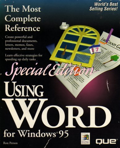 Using Word for Windows 95 Special Edition